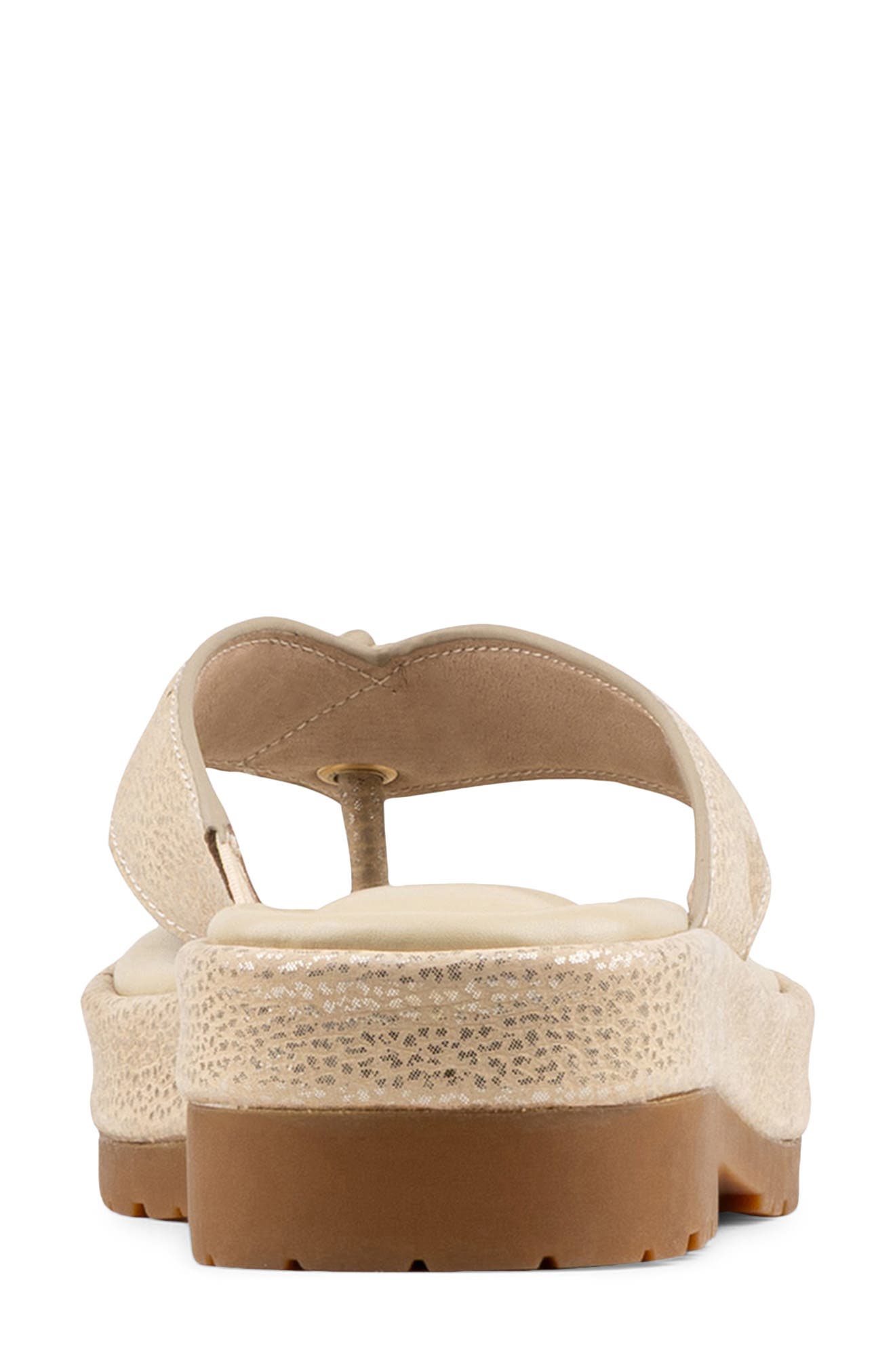 Donald Pliner Samiya Platform Flip Flop, Alternate, color, Platinum