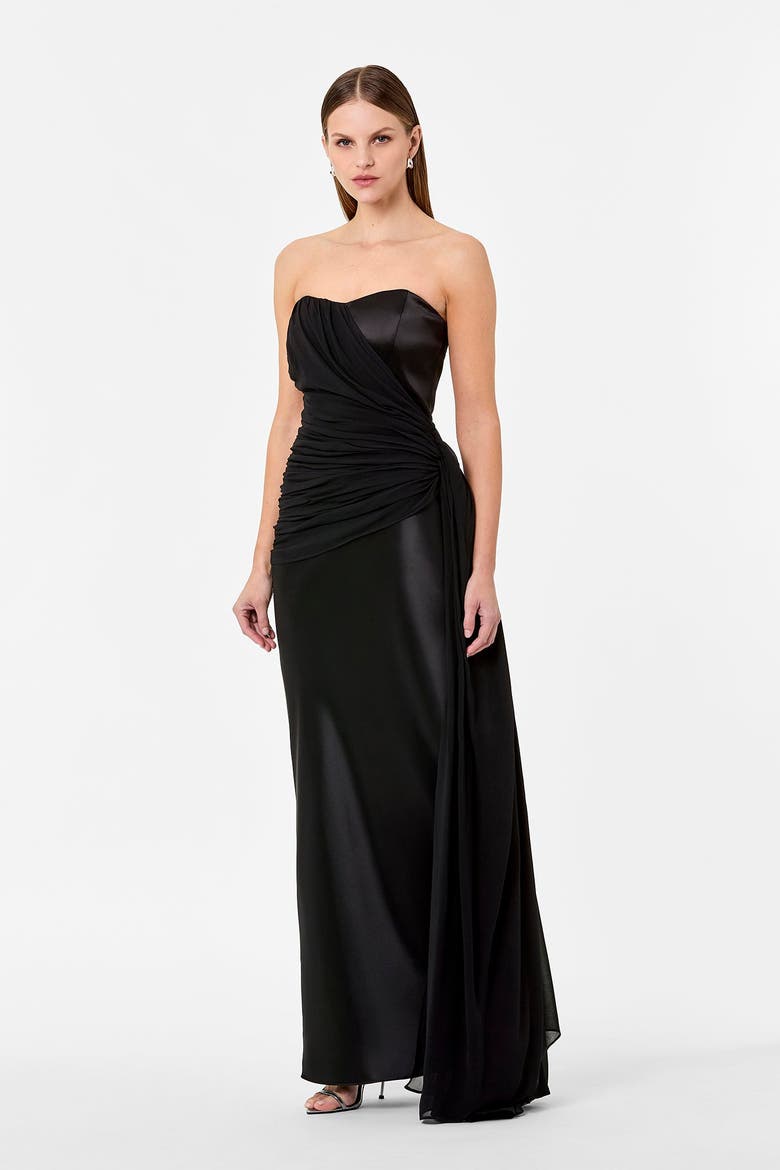 Milena Dress, Alternate, color, BLACK