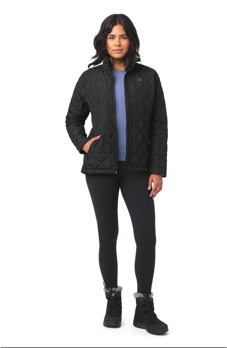 Mobile Warming Trilogy 3-in-1 Heated Waterproof Jacket, Alternate, color, Black