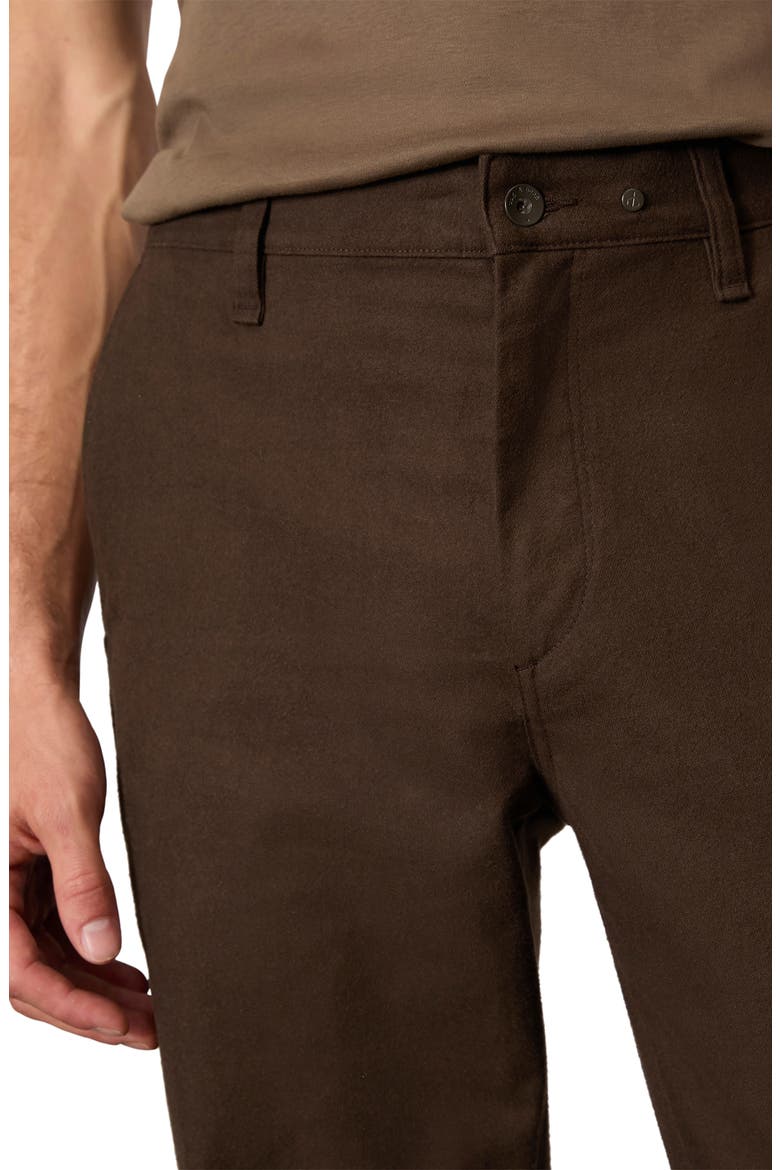 Standard Cotton Blend Flannel Chinos, Alternate, color, ARMY