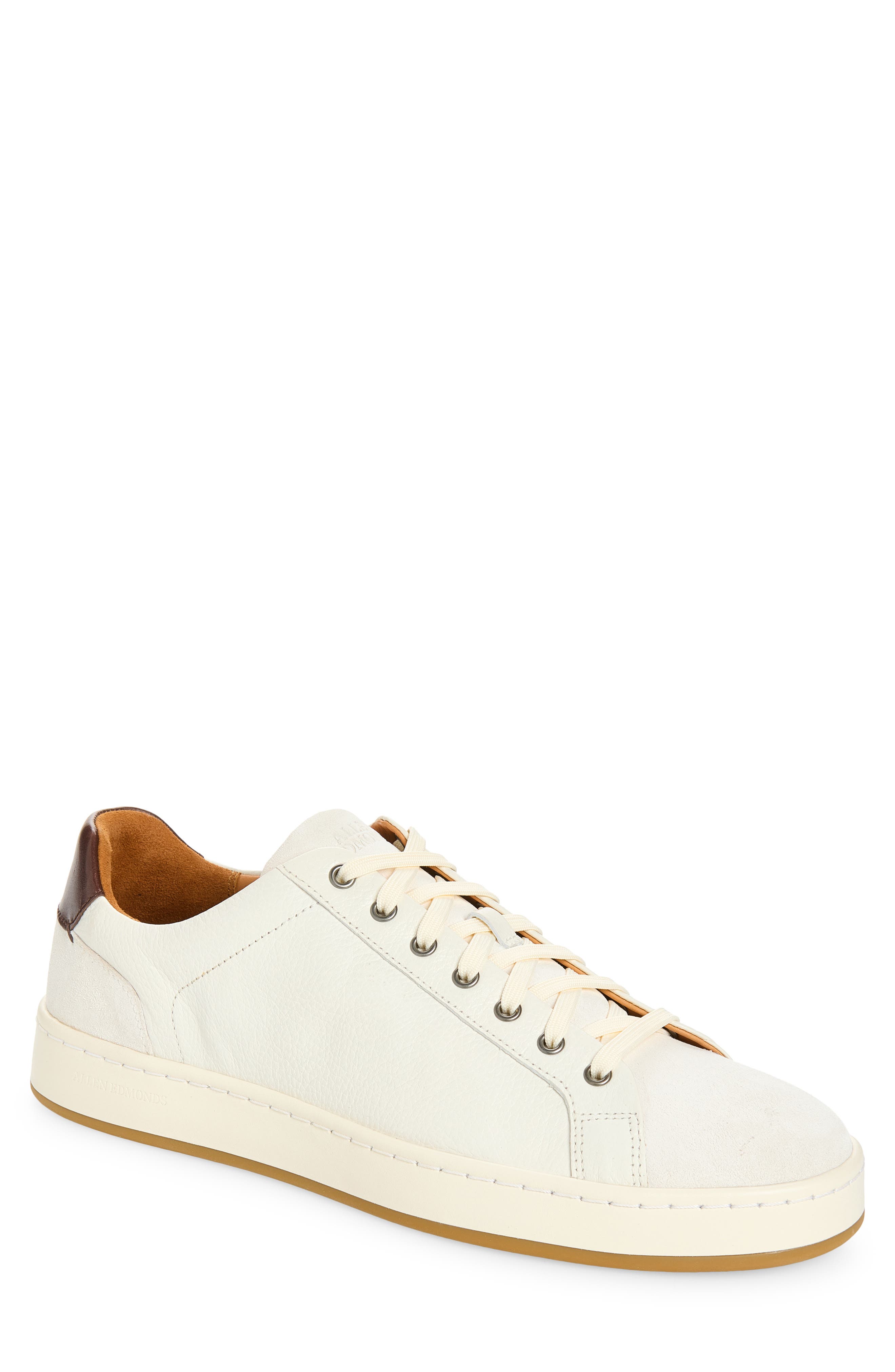 Barnes Sneaker, Main, color, WHITE