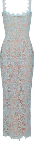 Coraline Floral Lace Cocktail Dress