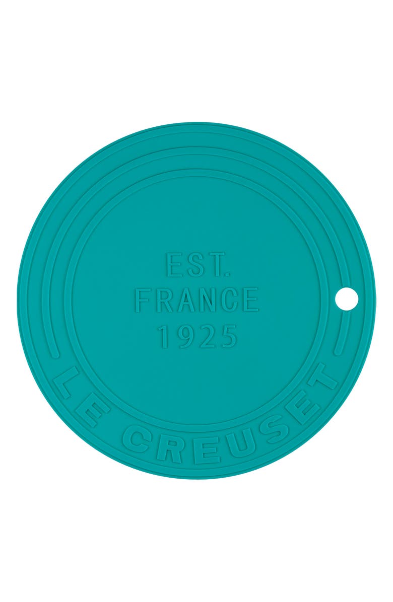 Le Creuset Silicone Trivet, Main, color, Riviera