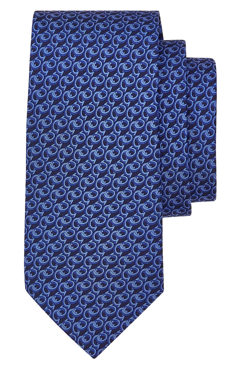 FERRAGAMO Prisco Silk Tie, Main, color,