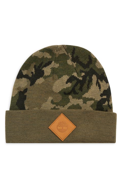 Camo Jacquard Beanie