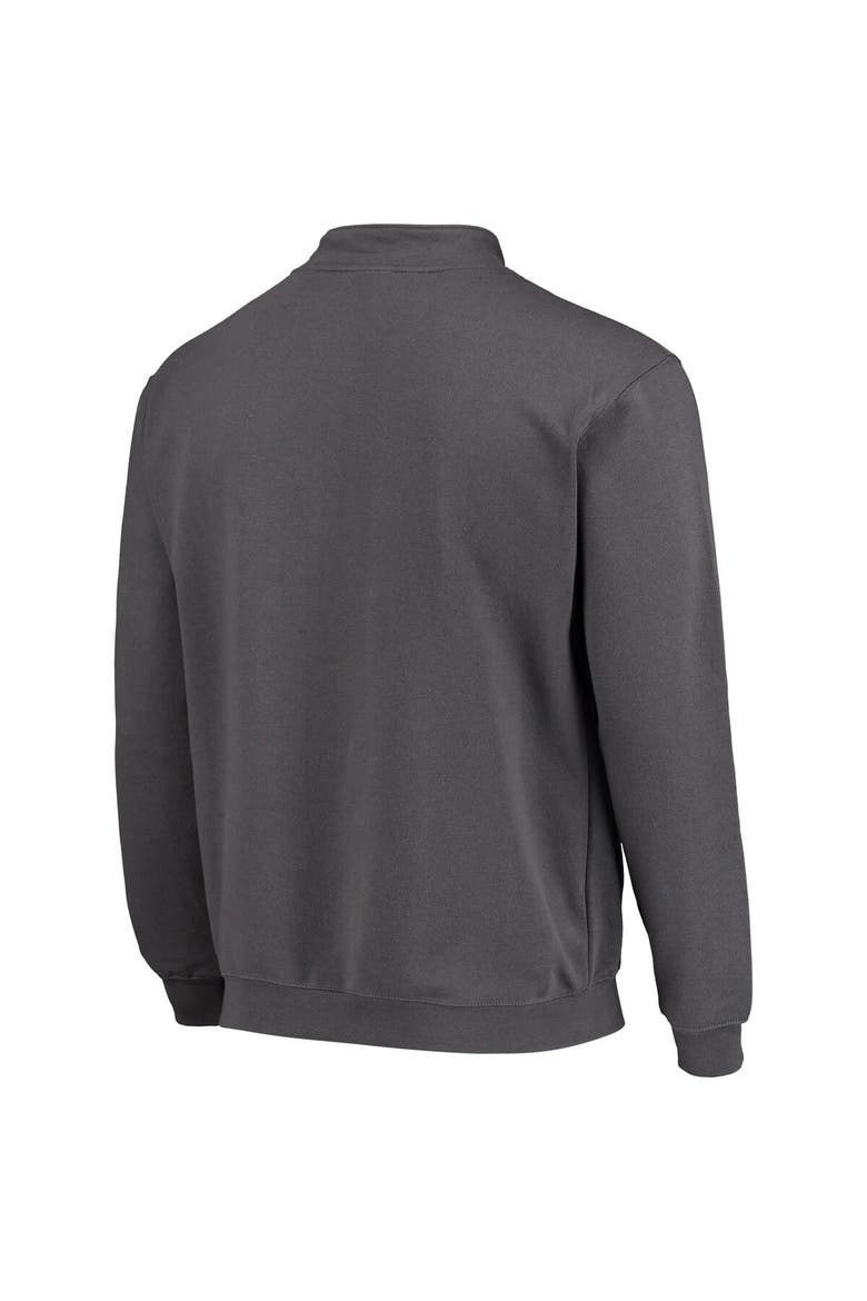 Men's Colosseum Charcoal Boston College Eagles Tortugas Logo Quarter-Zip Pullover Jacket, Alternate, color, Charcoal