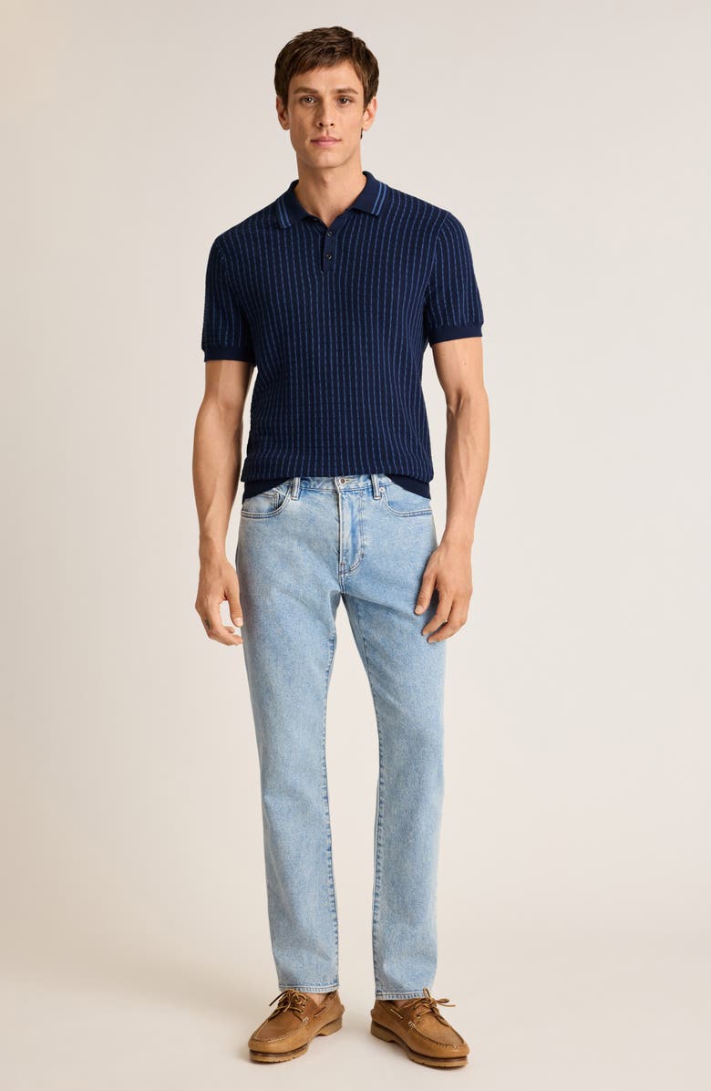 Bonobos Hudson Short Sleeve Cotton Sweater Polo, Alternate, color, 