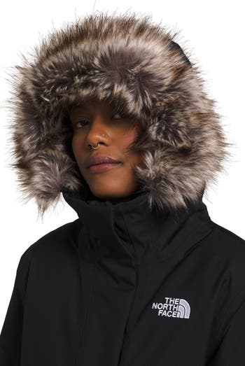 The North Face Arctic Waterproof 600 Fill Power Down Parka with Faux Fur Trim Nordstrom