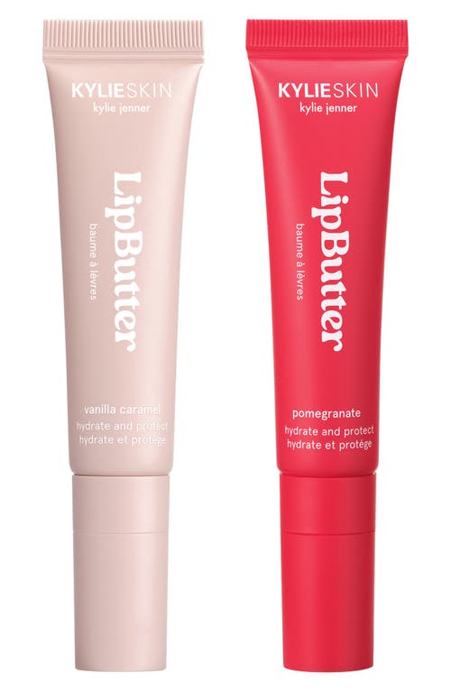 Kylie Cosmetics Lip Butter Duo $42 Value In Transparent
