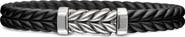 David Yurman Chevron Rubber Link Bracelet