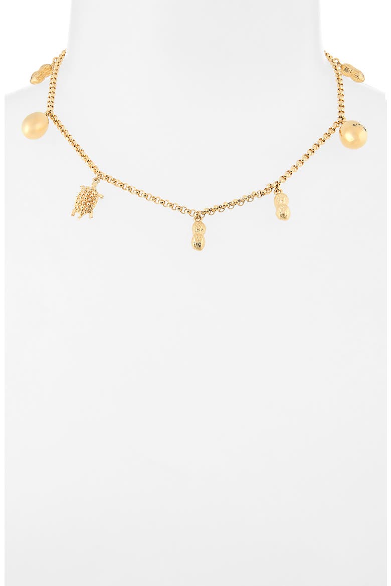 Lucky Charms Necklace, Alternate, color, GOLDEN YELLOW