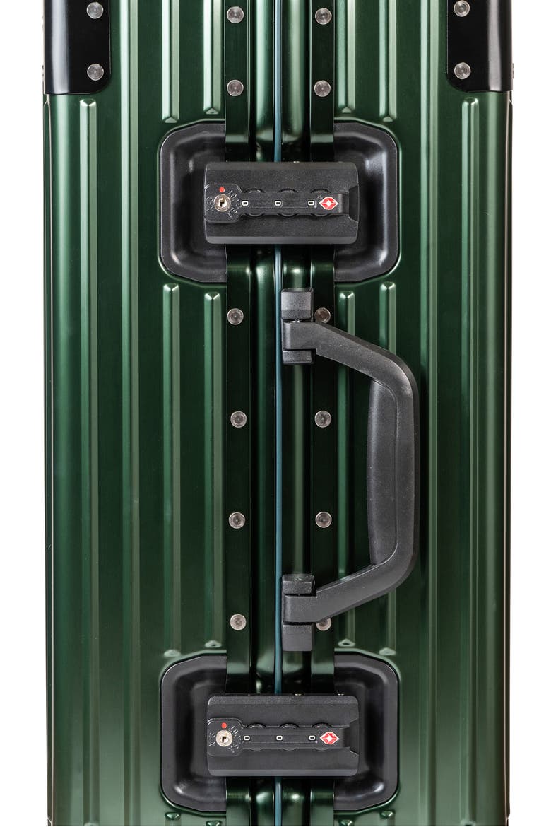 Elite 2-Piece Hardside Spinner Luggage Set, Alternate, color, GREEN