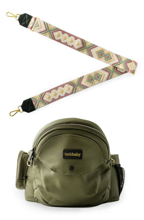 Hip Seat Carrier + Crossbody Strap Set