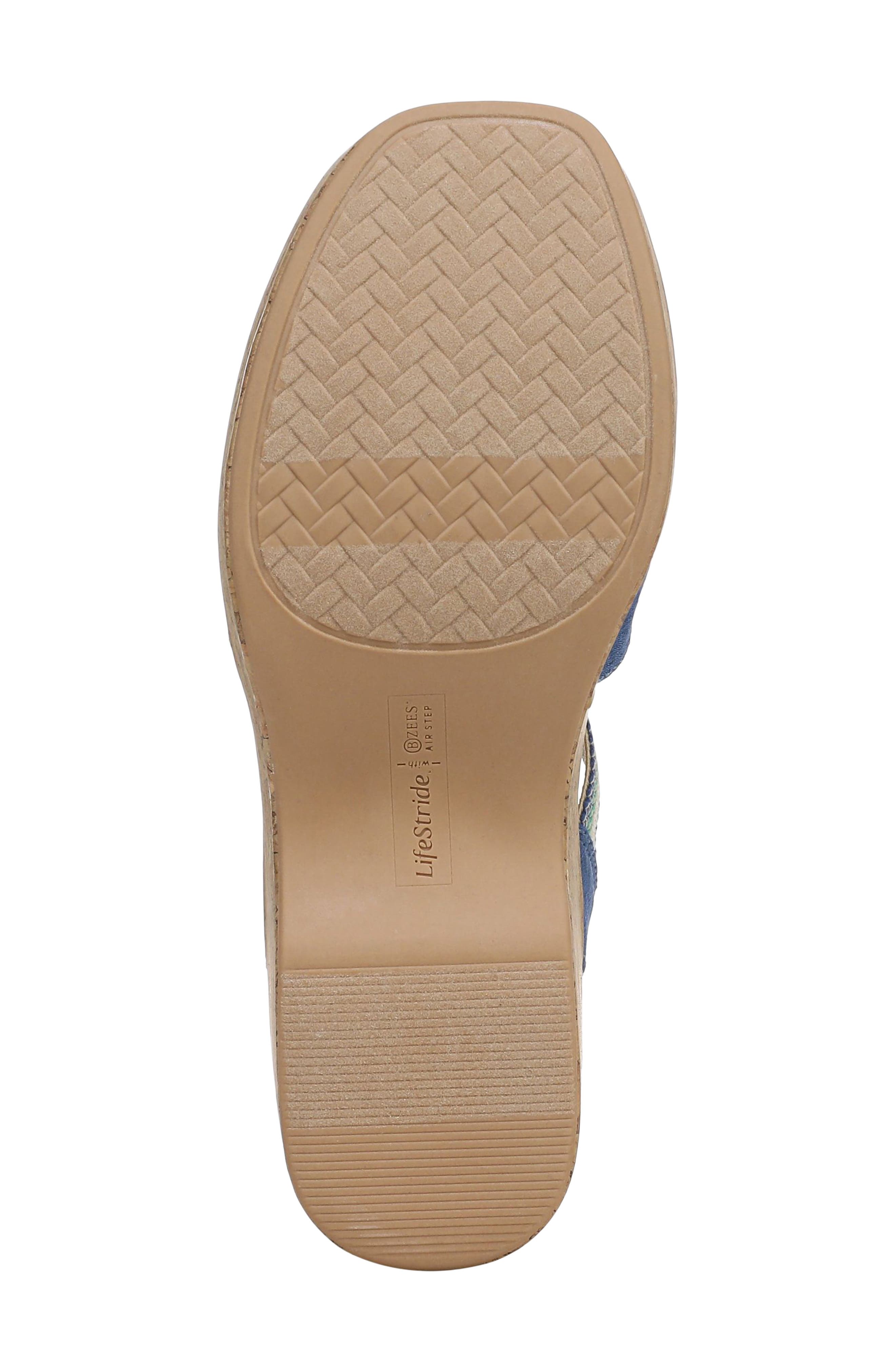 Verity Platform Wedge Sandal, Alternate, color, DEJA VU BLUE
