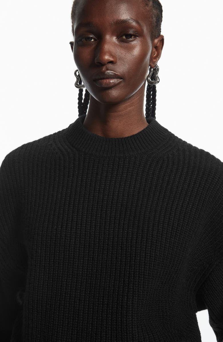 COS Relaxed Fit Wool & Cashmere Sweater, Alternate, color, 