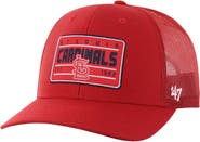 '47 Men's '47 Red St. Louis Cardinals Hardline Trucker Adjustable Hat