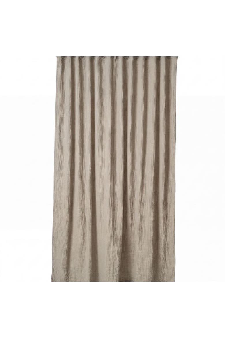 Soho Supersoft 4-Layer Cotton Gauze Shower Curtain, Main, color, Sage Green
