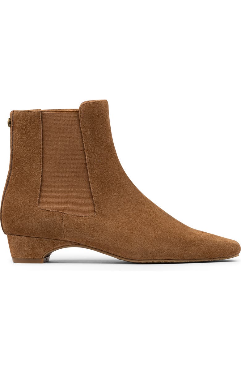 Donald Pliner CIty Patent Chelsea Boot, Alternate, color, Saddle