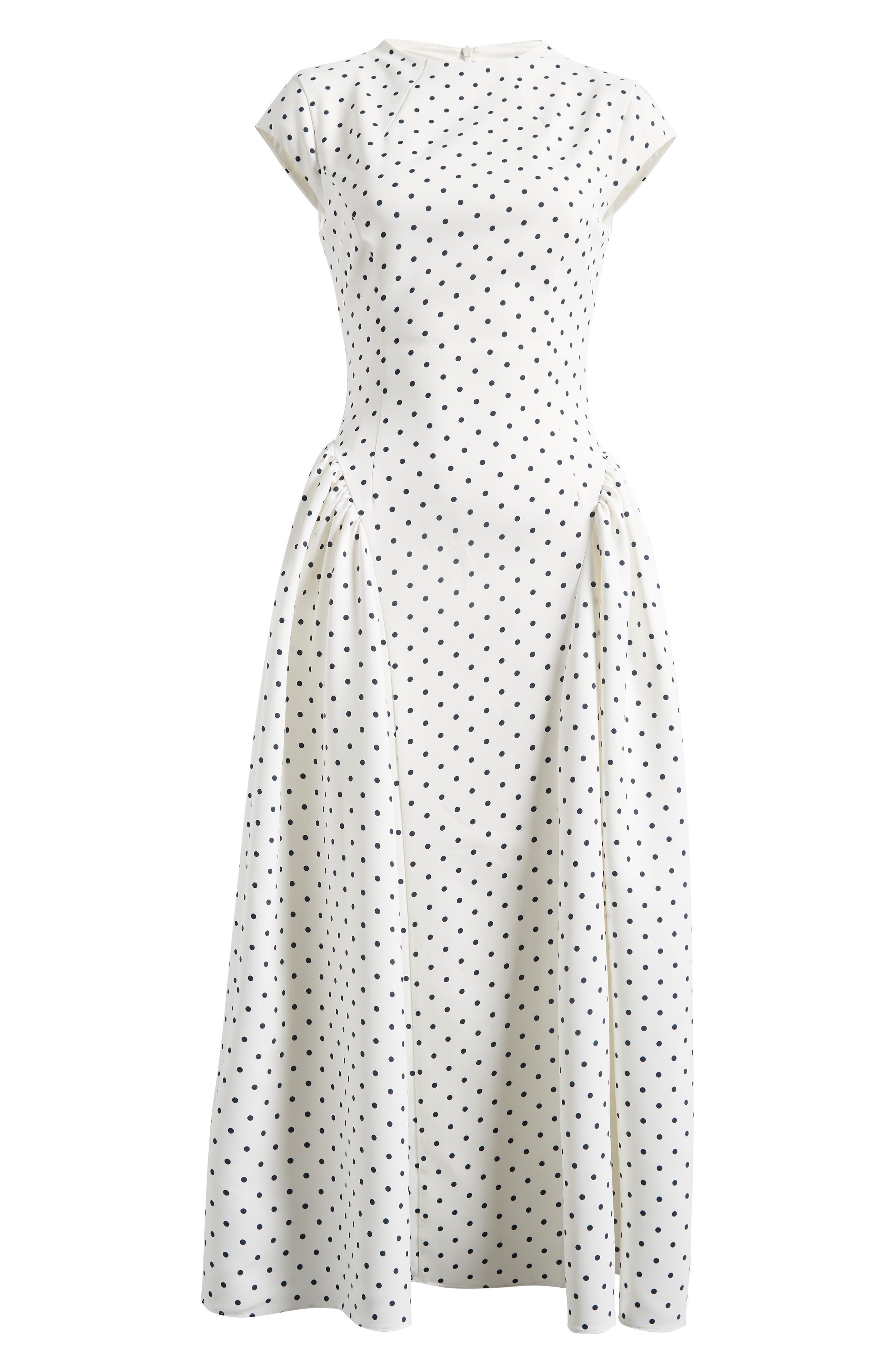 selected WHITE POLKA DOT