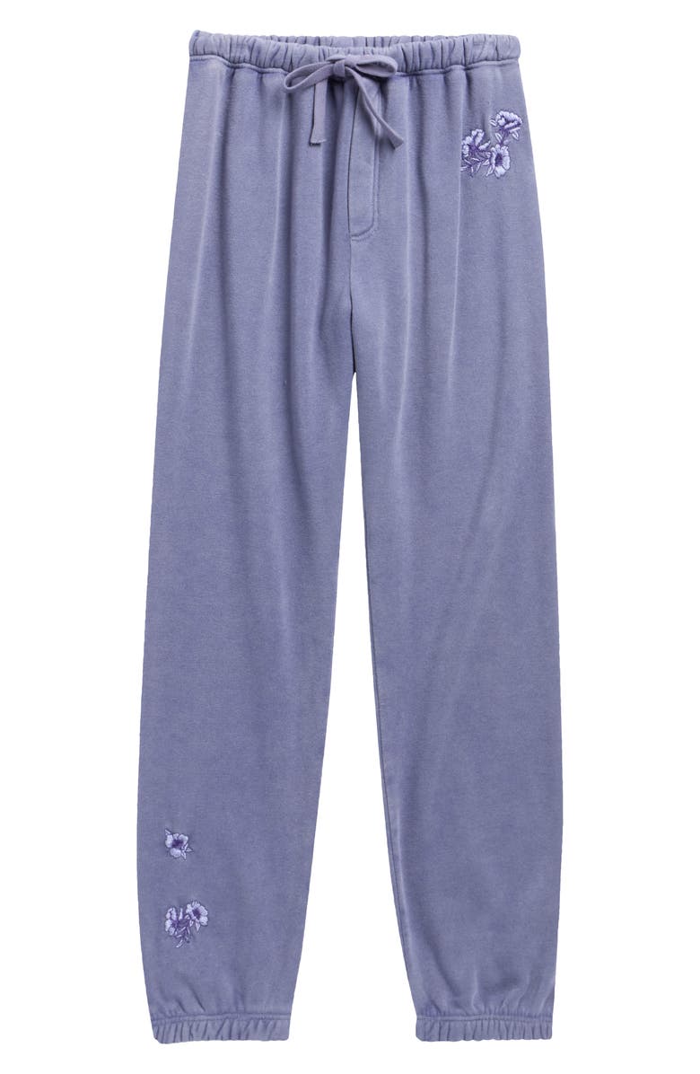 Splendid Kids' Floral Haze Joggers, Main, color, Purple Haze