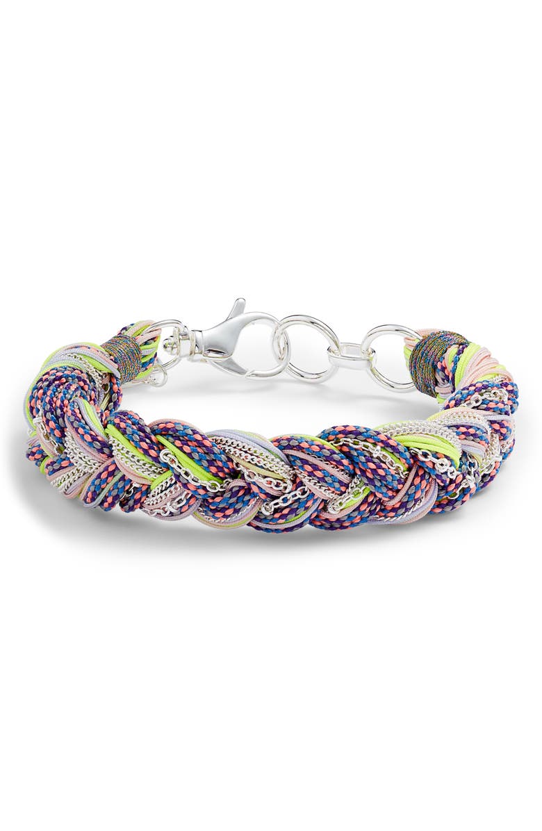Kendra Scott Masie Braided Cord Bracelet, Main, color, 