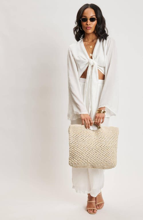 Moda Luxe Marisol Tote In Natural