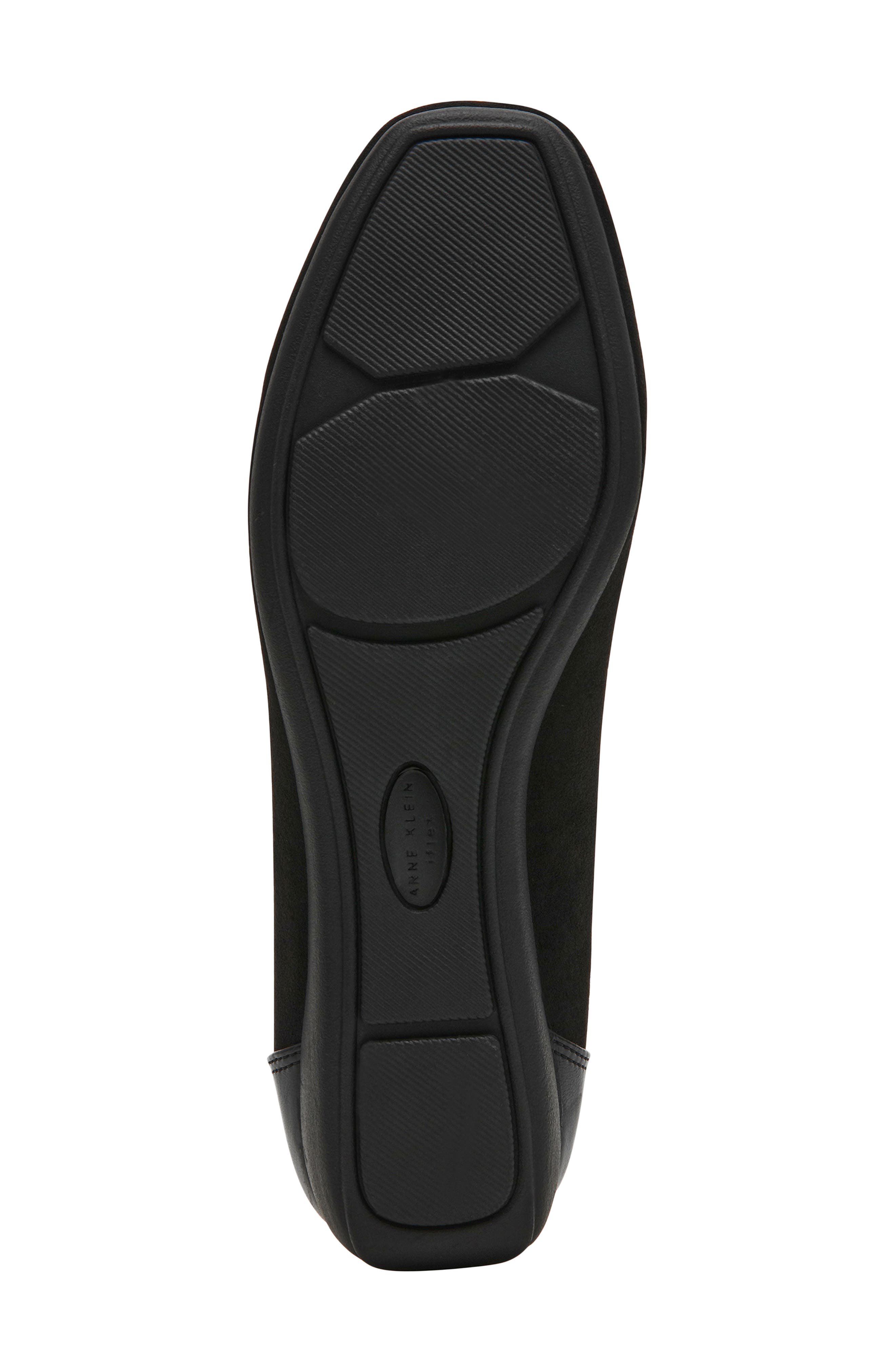Uliana Flat, Alternate, color, BLACK MICRO SUEDE
