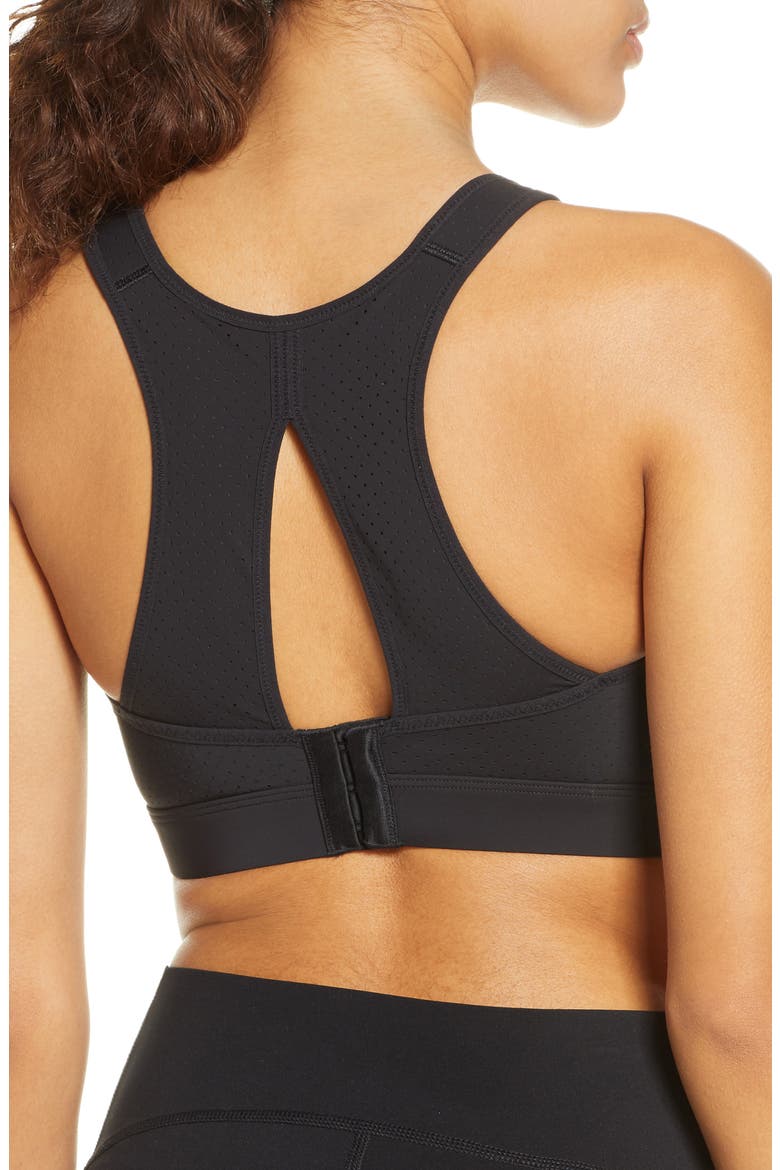 High Impact Sports Bra, Alternate, color, BLACK