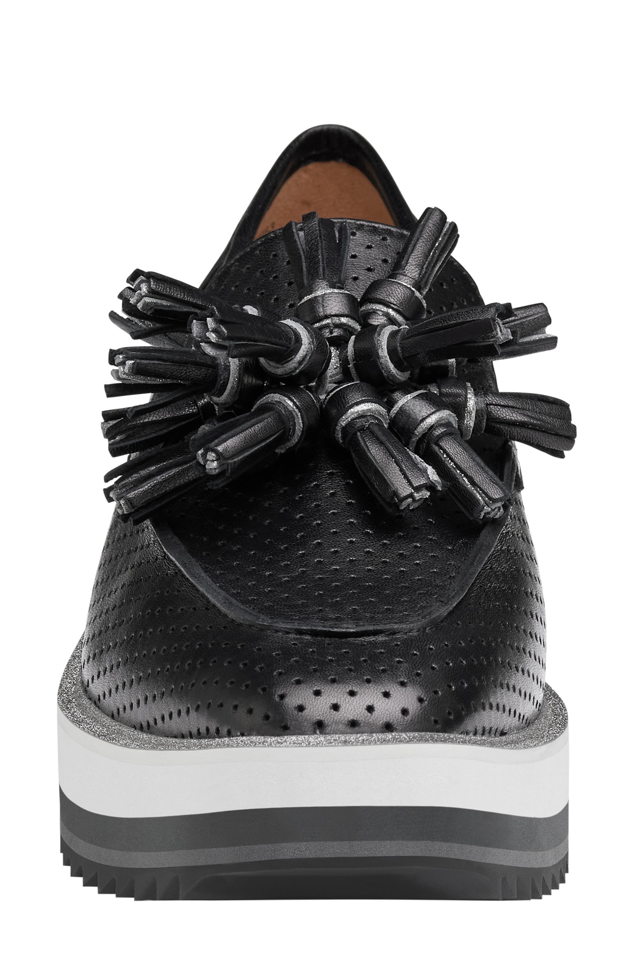 Johnston & Murphy Gracelyn Platform Tassel Loafer, Alternate, color, 