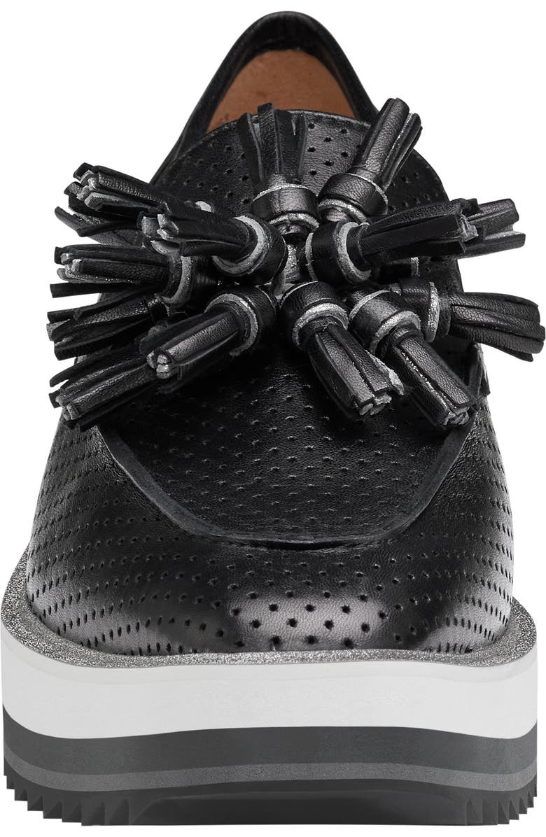 Johnston & Murphy Gracelyn Platform Tassel Loafer, Alternate, color,