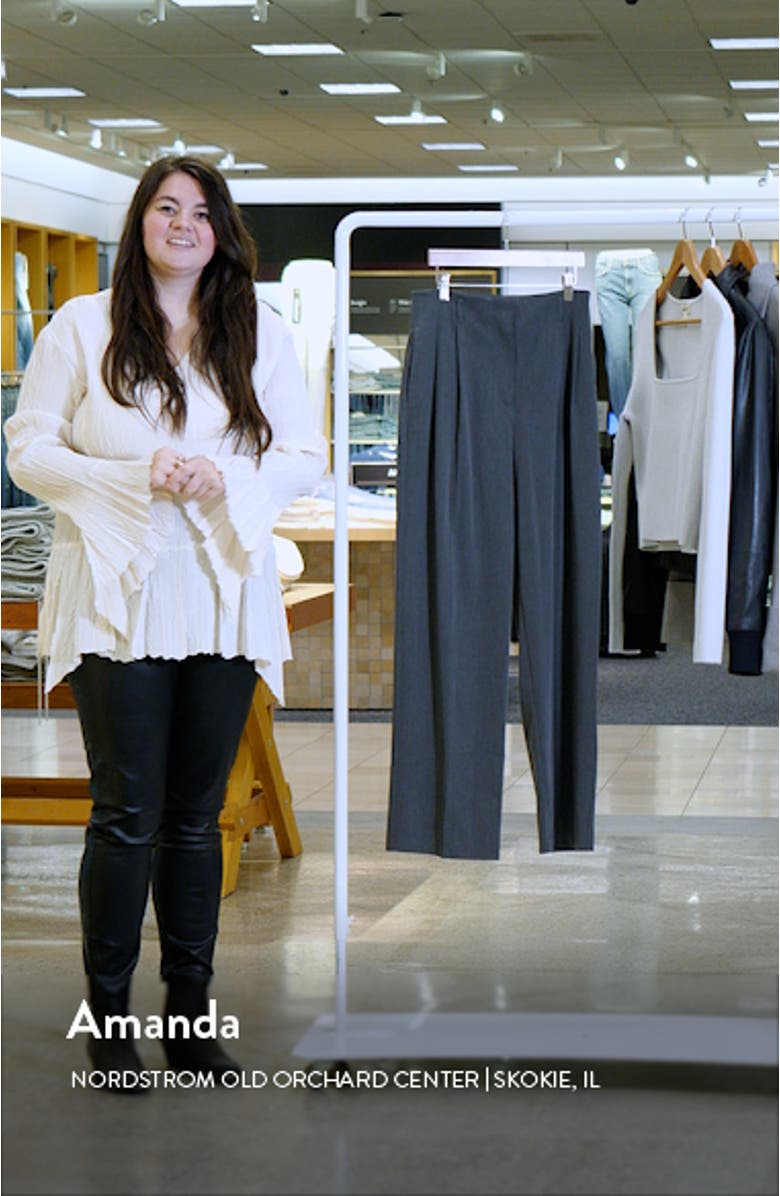 Pleated Wide Leg Pants, sales video thumbnail