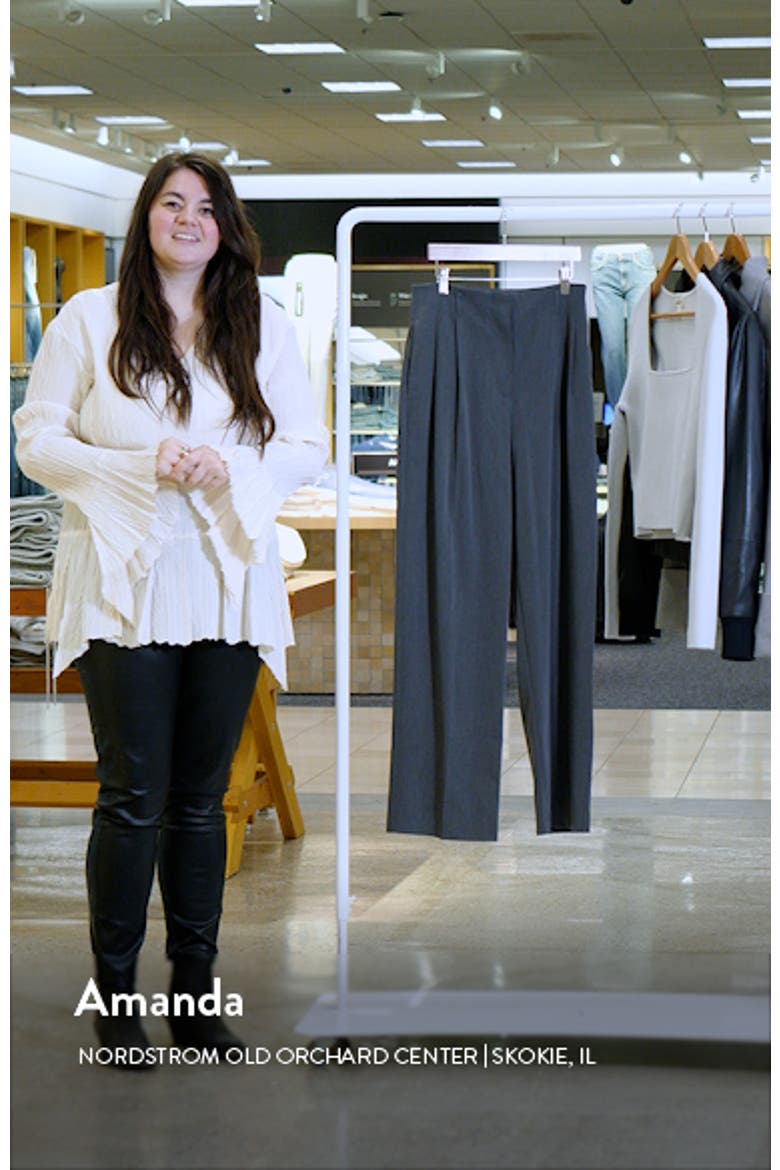 Pleated Wide Leg Pants video