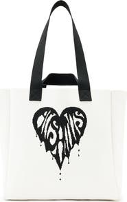AllSaints Izzy Heart Tote