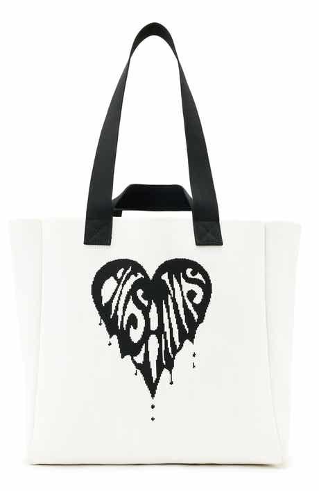 AllSaints Izzy Heart Tote