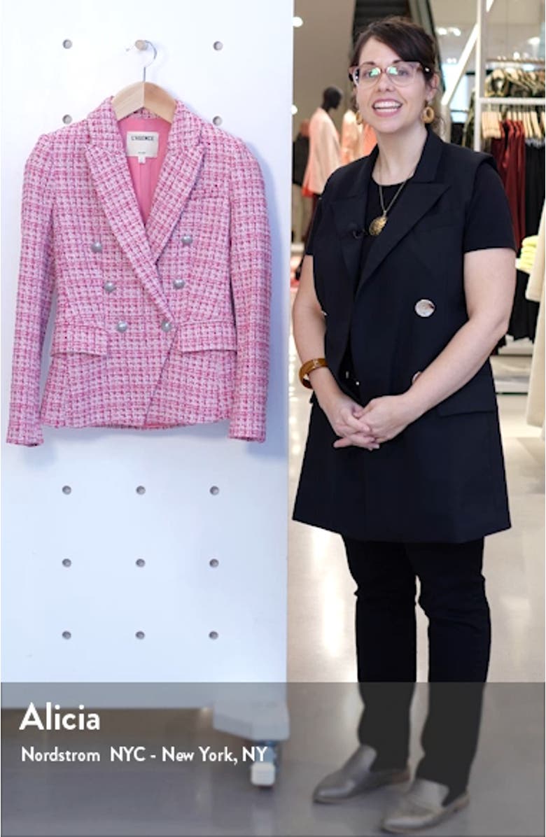 Kenzie Tweed Blazer, sales video thumbnail