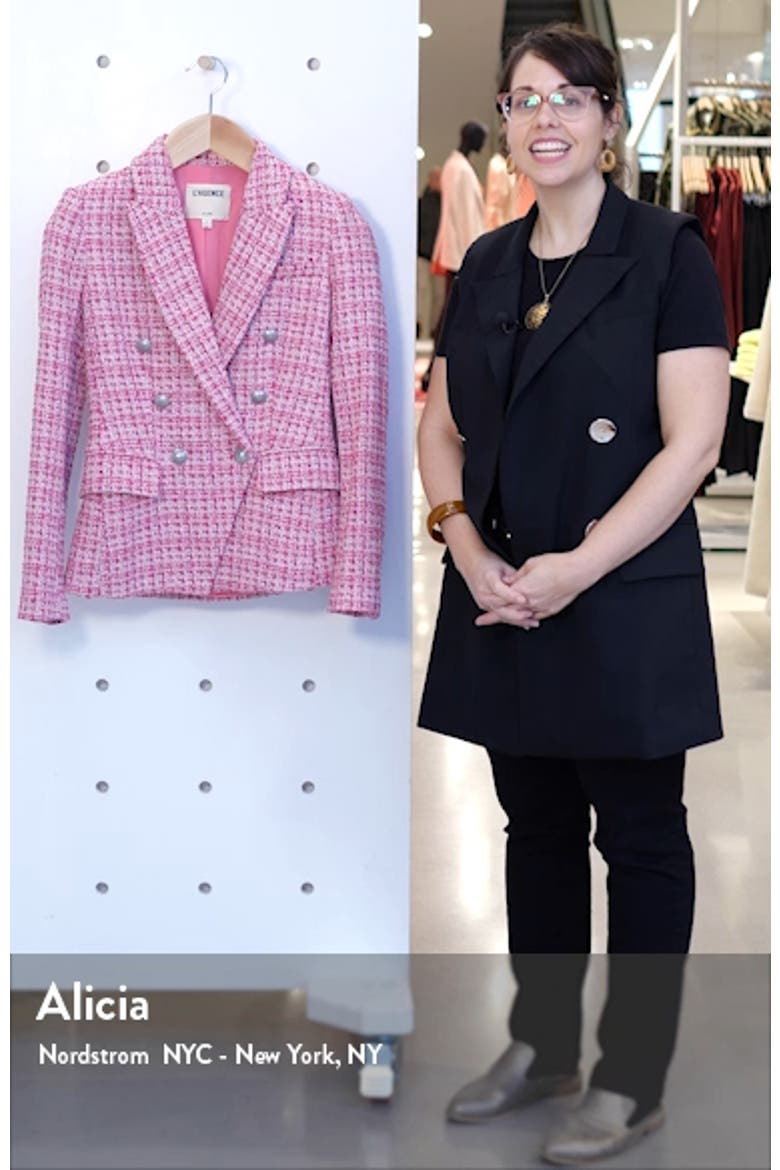 Kenzie Tweed Blazer video