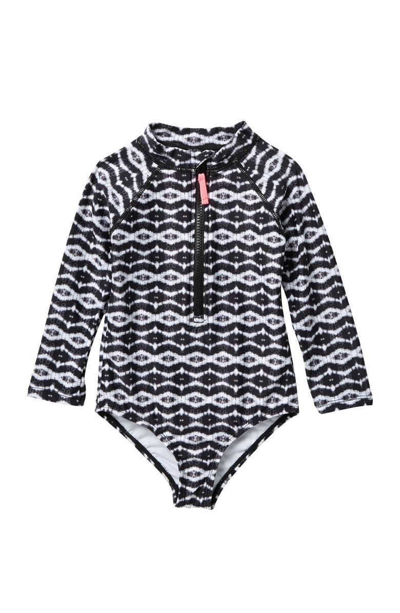 LIMITED TOO Tie Dye One-Piece Swimsuit, Main, color, 