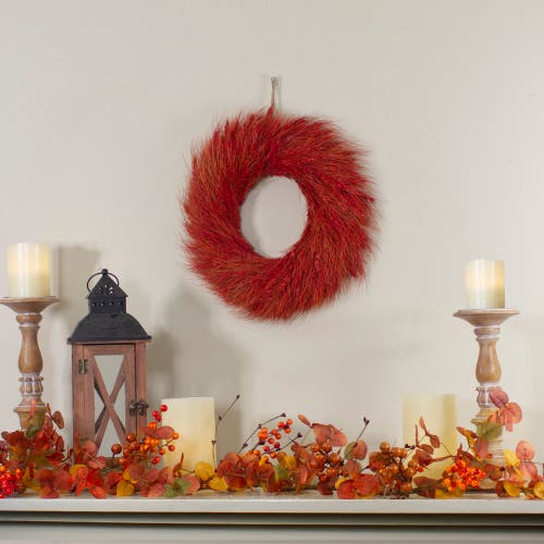 Northlight 5ft Berry & Leaves Fall Harvest Artificial Garland In Multi