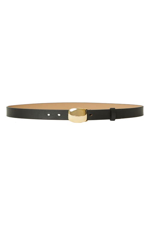 B-low The Belt Jacob Leather Belt In Black Gold