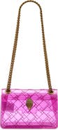 Kurt Geiger London Mini Kensington Vinyl Convertible Clear Crossbody Bag