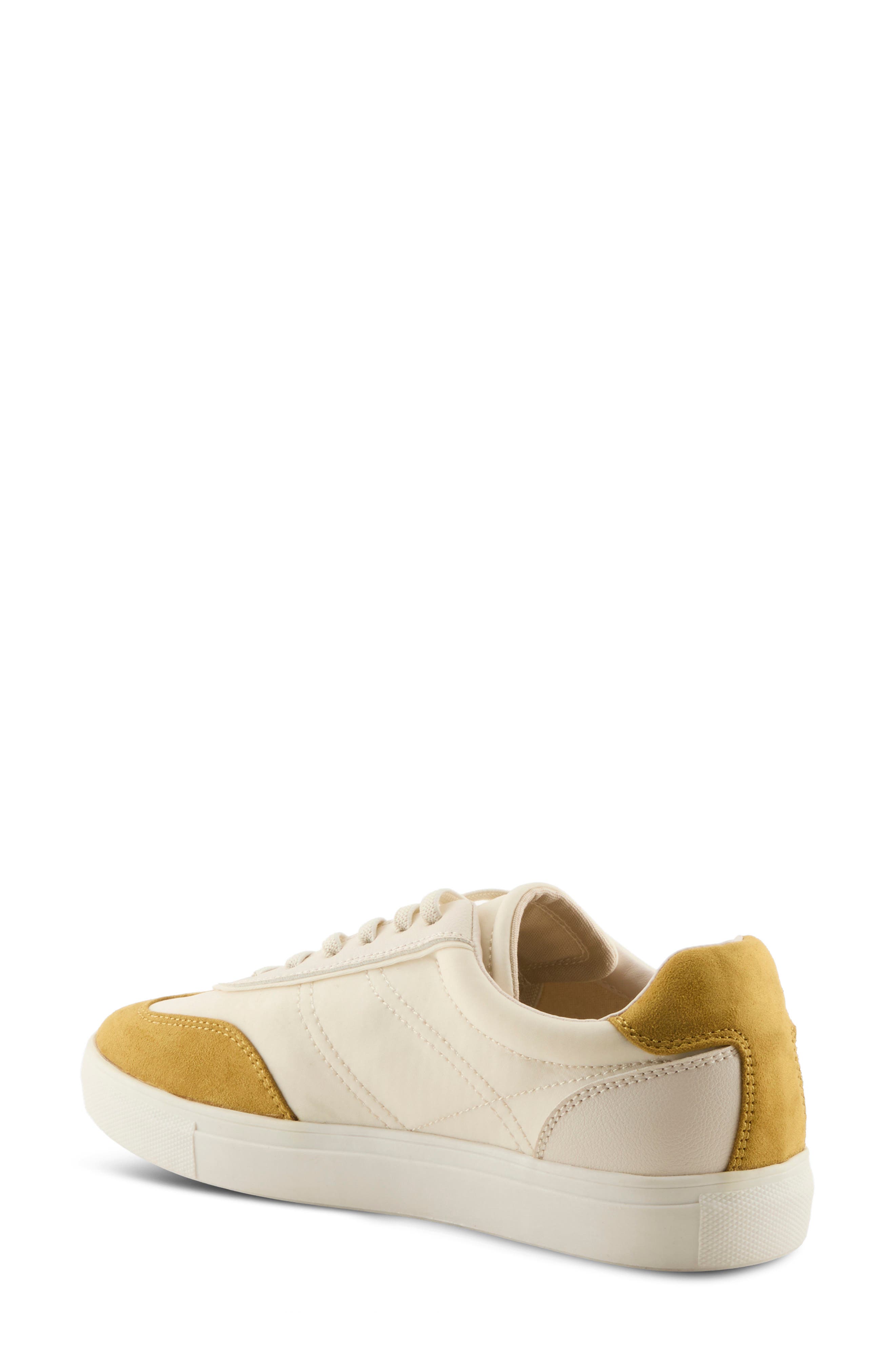 Sprinter Sneaker, Alternate, color, MUSTARD MULTI
