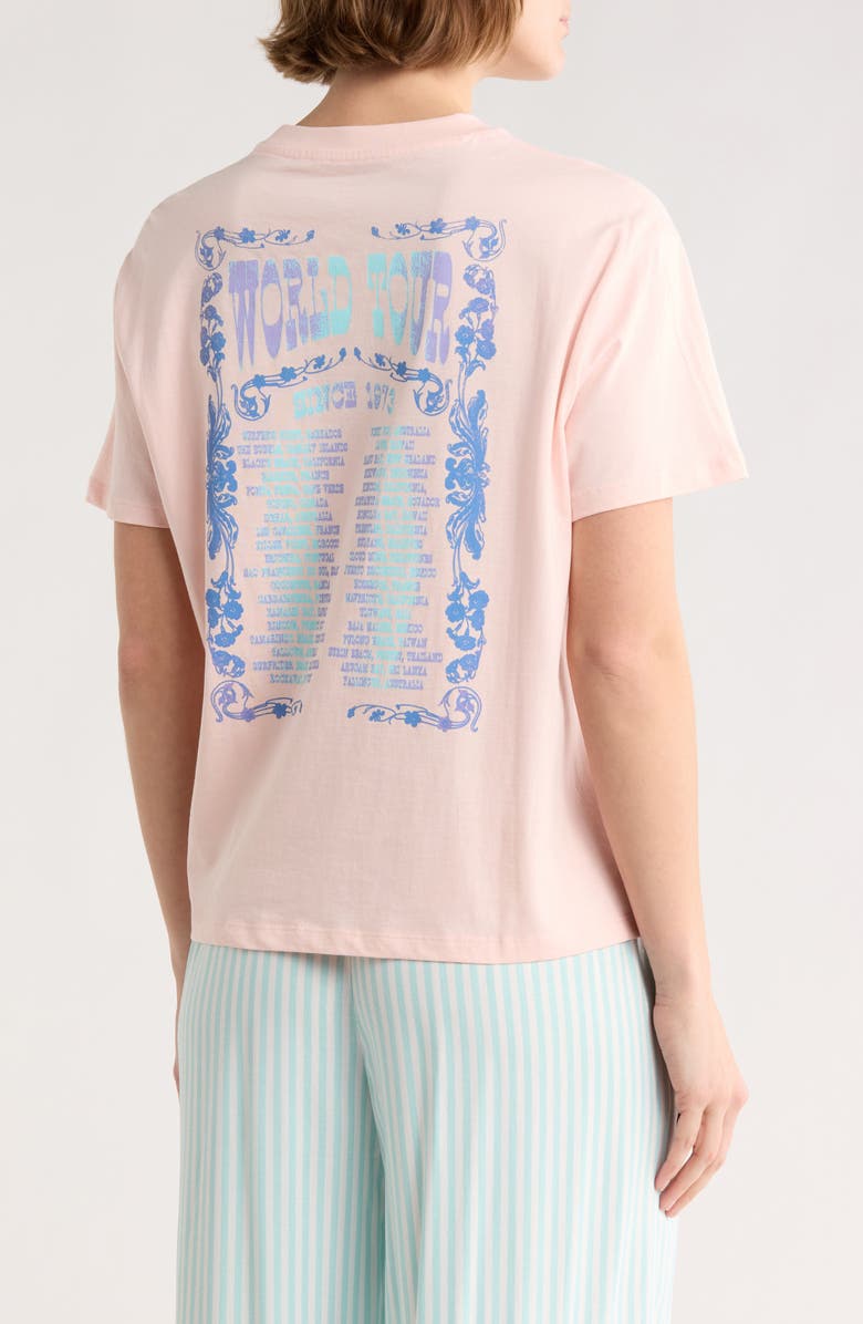 Billabong Walk with Me Graphic T-Shirt, Alternate, color, Blush