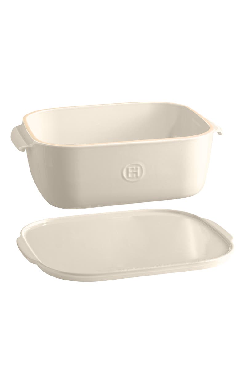 Emile Henry Cheese Box, Alternate, color, Clay