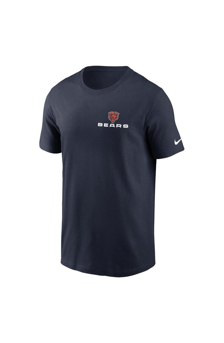 Nike Men's Nike Navy Chicago Bears Local Phrase T-Shirt, Alternate, color,