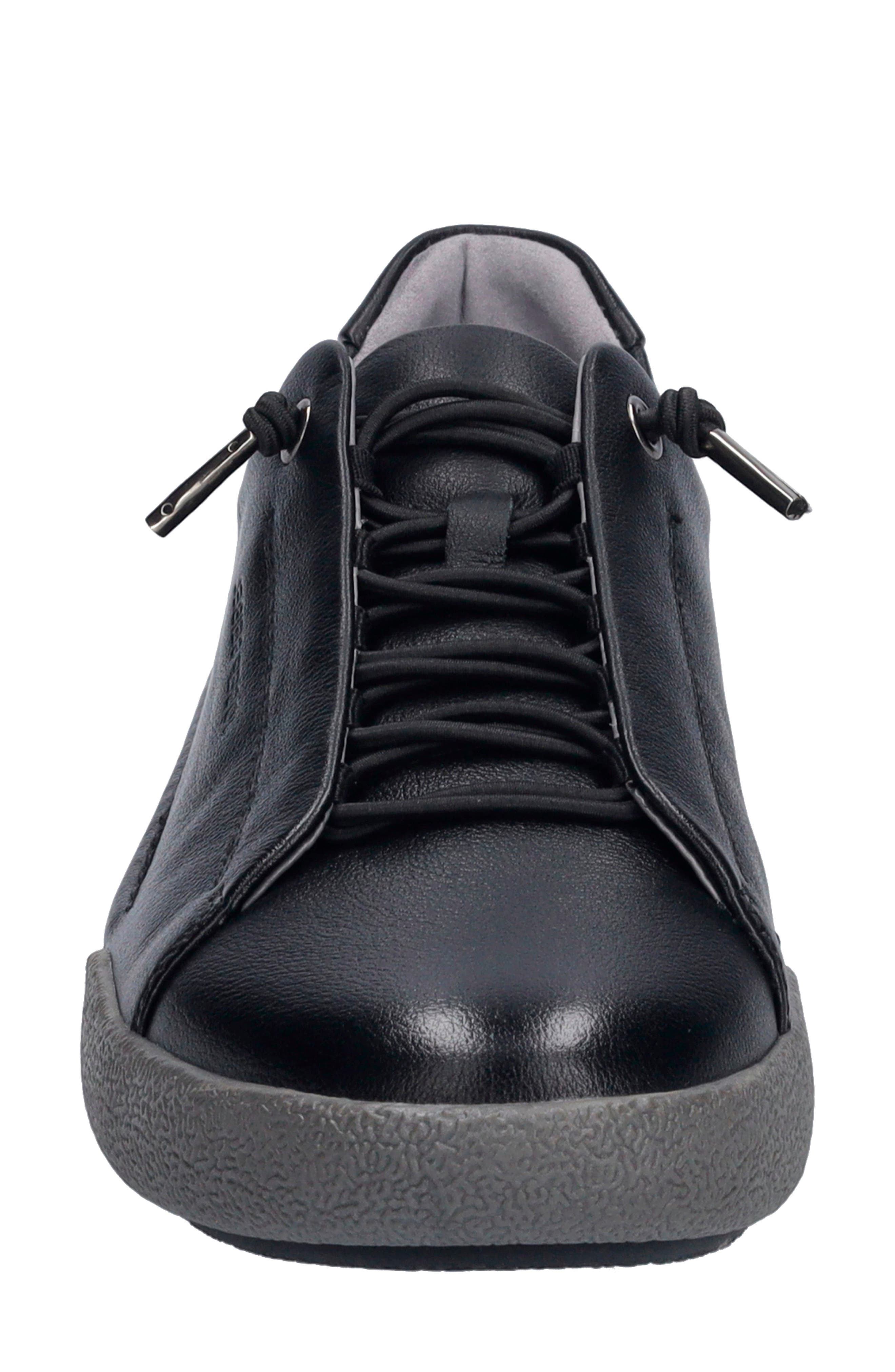 Josef Seibel Claire 24 Sneaker, Alternate, color, Black