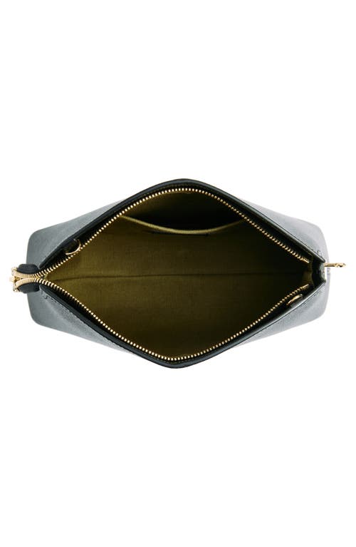 Victoria Beckham The Victoria Leather Crossbody Bag In Black
