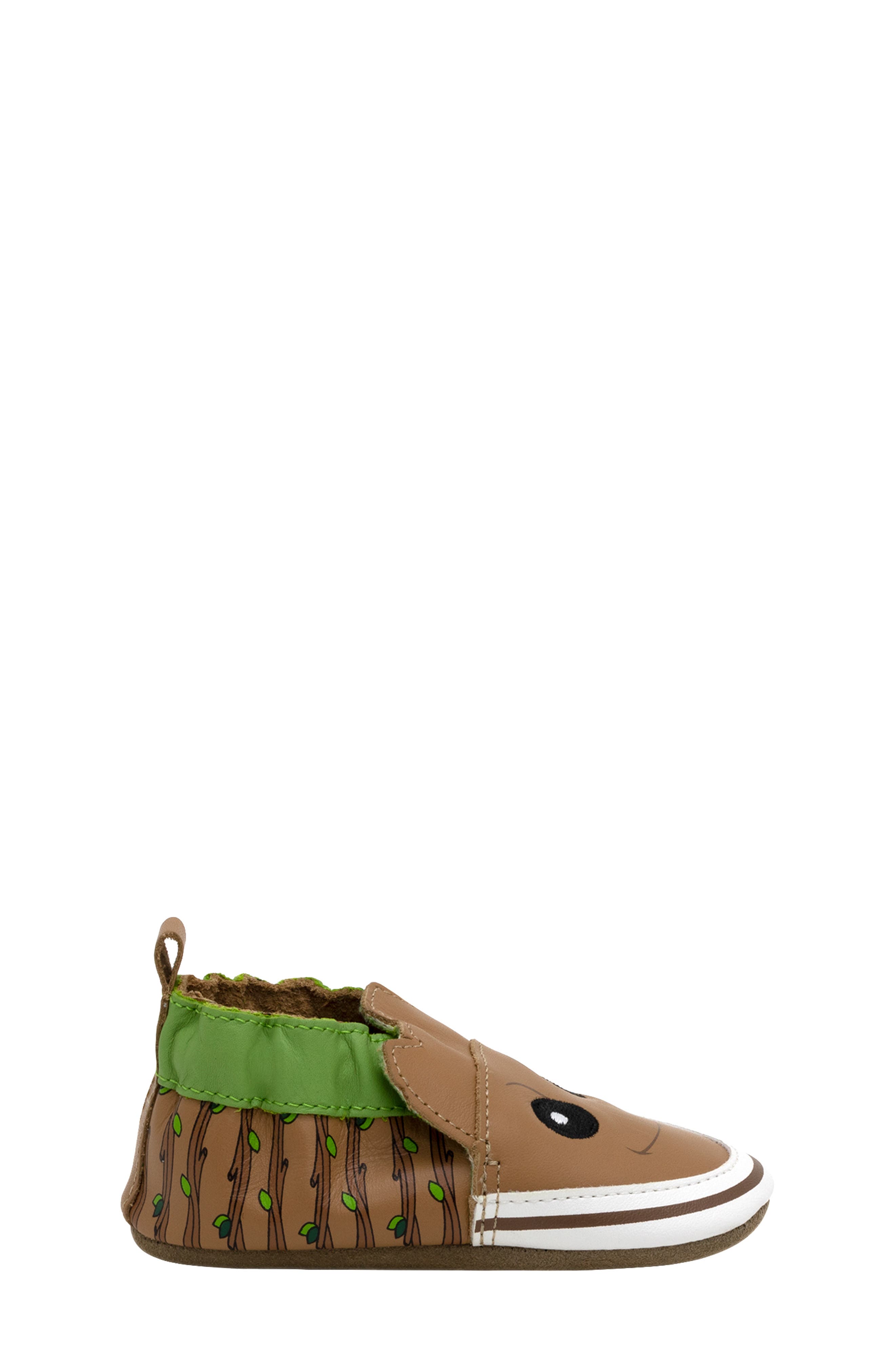 Robeez<sup>®</sup> x Marvel Groot Crib Shoe, Alternate, color, 
