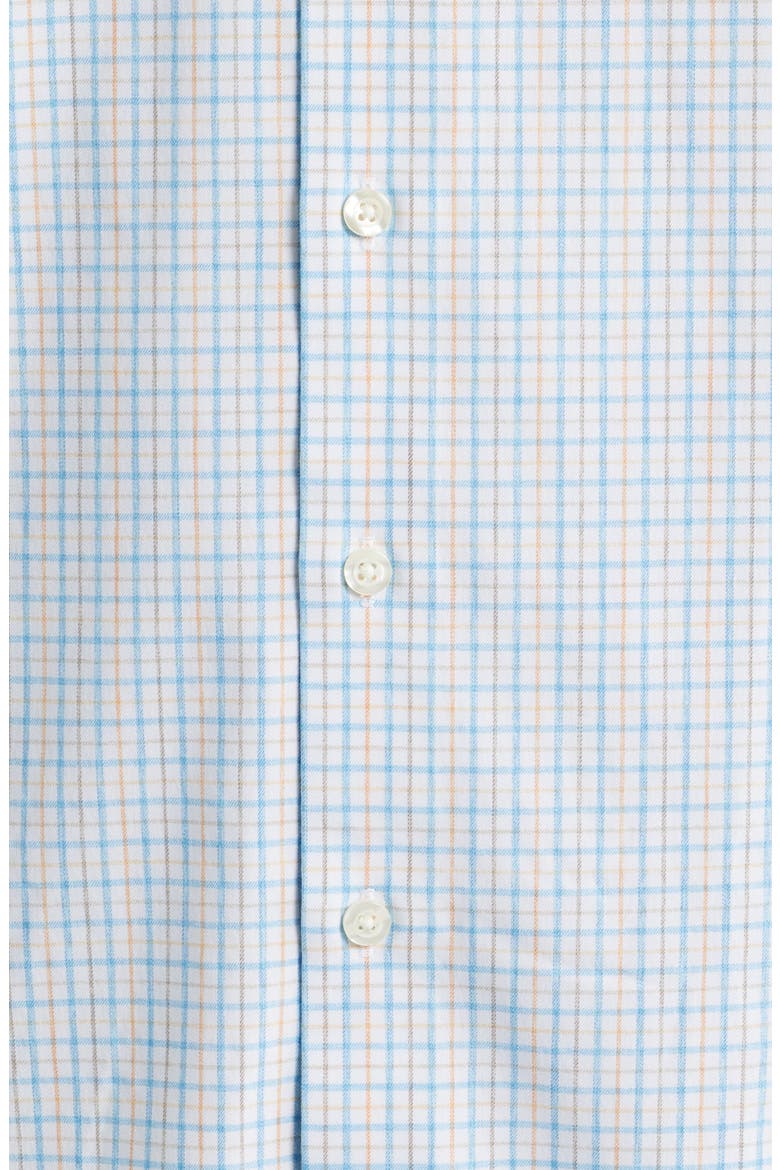 Briney Tattersall Check Everyday Performance Button-Up Shirt, Alternate, color, LAPIS