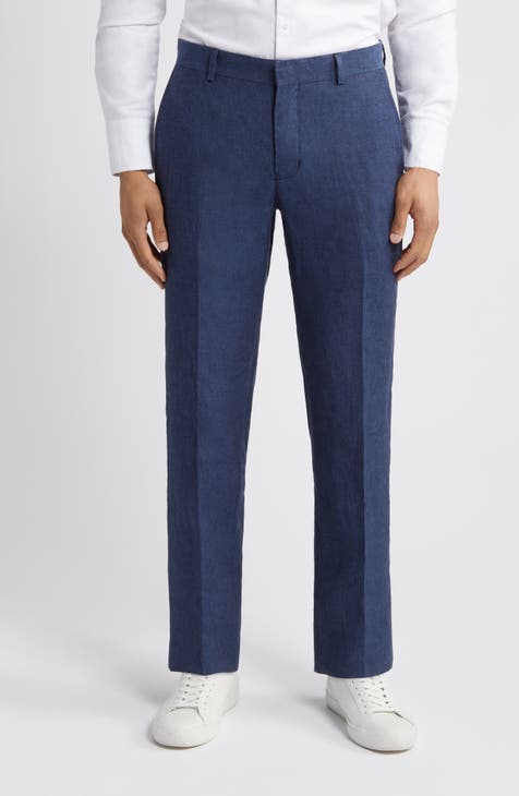 Denim shops linen trousers