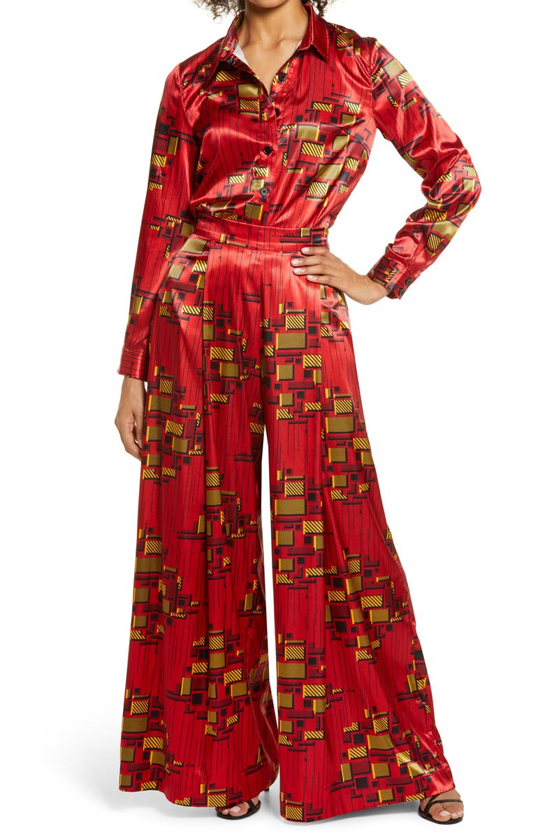 TribalByN Blouse & Pants Set, Main, color, 